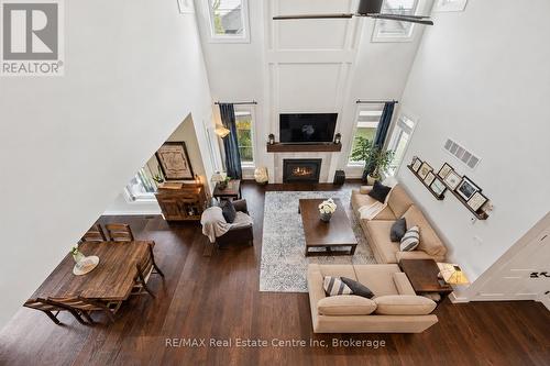 58 Carriage Crossing, Mapleton, ON - Indoor With Fireplace
