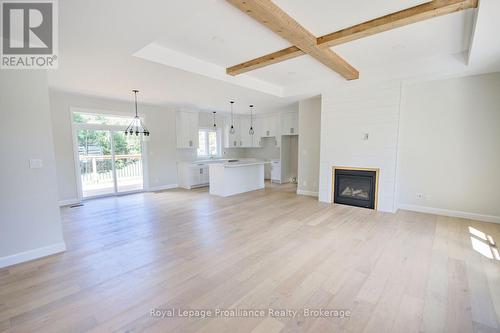 Example of what can be built. - 0 Squire Road, Stirling-Rawdon (Rawdon Ward), ON - Indoor Photo Showing Living Room With Fireplace