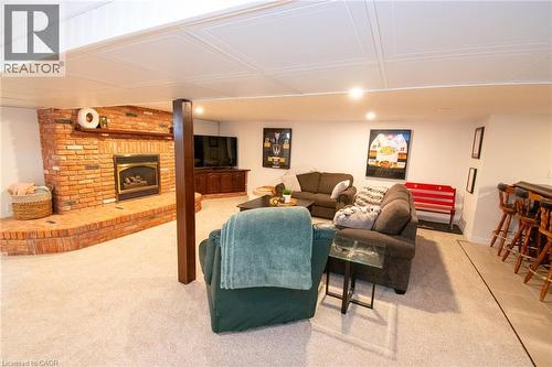 127 Cleary Avenue, Dunnville, ON - Indoor Photo Showing Other Room With Fireplace