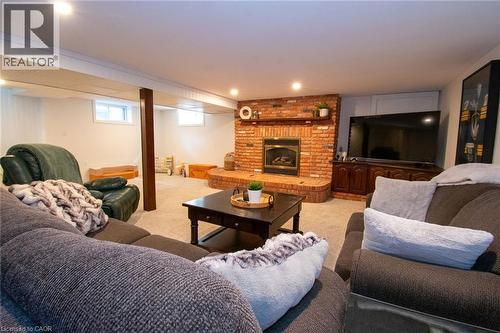 127 Cleary Avenue, Dunnville, ON - Indoor With Fireplace