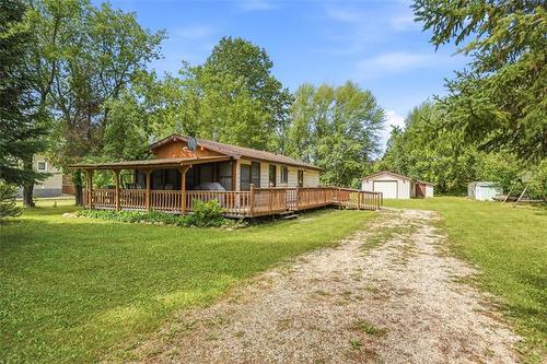 46 Ash St, Great Falls, MB - Outdoor With Deck Patio Veranda