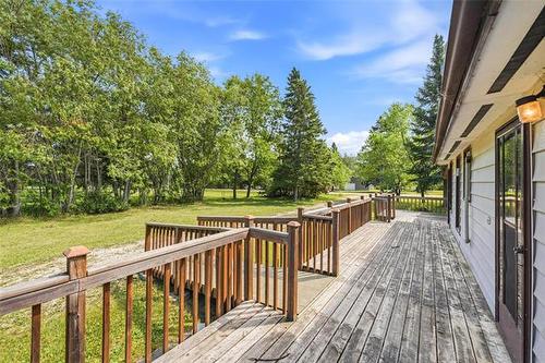 46 Ash St, Great Falls, MB - Outdoor With Deck Patio Veranda With Exterior