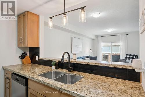 207 - 901 Paisley Road, Guelph (Willow West/Sugarbush/West Acres), ON - Indoor Photo Showing Kitchen With Double Sink