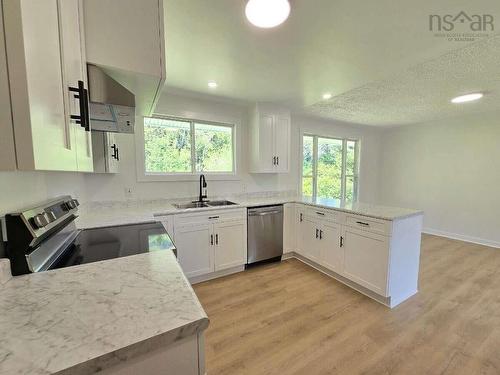 61 Chalamont Drive, Hammonds Plains, NS - Indoor Photo Showing Kitchen With Double Sink