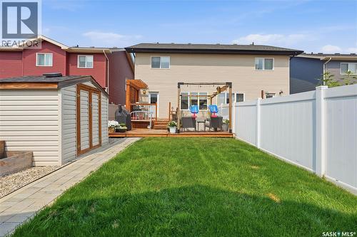 4409 Green Poplar Lane E, Regina, SK - Outdoor With Deck Patio Veranda With Exterior