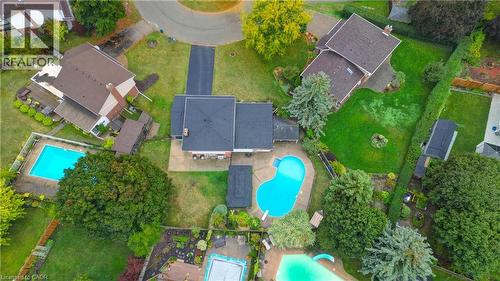 298 Creighton Court, Waterloo, ON - Outdoor With In Ground Pool With View
