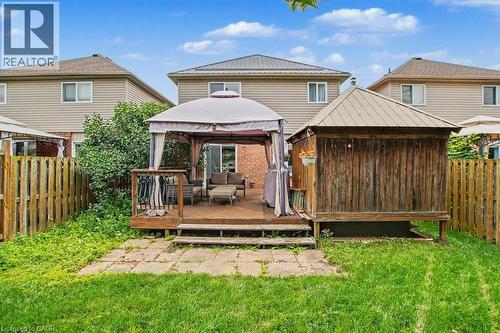 568 Robert Ferrie Drive, Kitchener, ON - Outdoor With Deck Patio Veranda