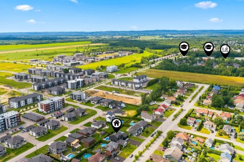 Aerial View - 48 Boul. Des Mésanges, Saint-Charles-Borromée, QC - Outdoor With View