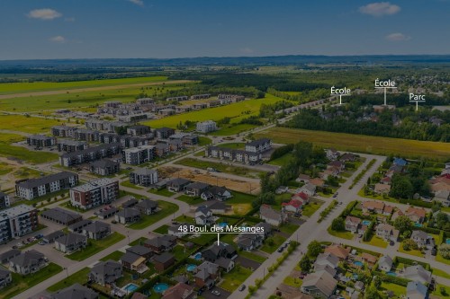 Aerial View - 48 Boul. Des Mésanges, Saint-Charles-Borromée, QC - Outdoor With View