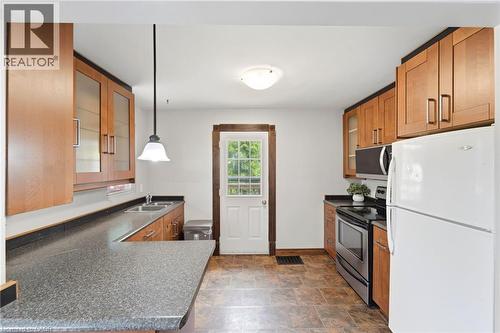 61 Glenmount Avenue, Hamilton, ON - Indoor Photo Showing Kitchen With Double Sink