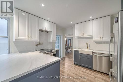 379 Madison Avenue, Ottawa, ON - Indoor Photo Showing Kitchen With Upgraded Kitchen