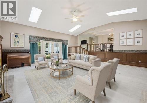 Virtually Staged - 138 Appleby Place, Burlington, ON - Indoor Photo Showing Living Room