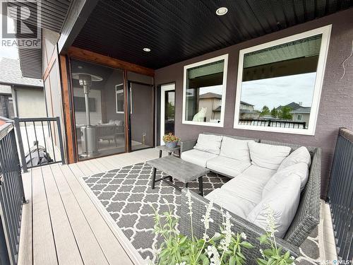 505 Brown Crescent, Weyburn, SK - Outdoor With Deck Patio Veranda With Exterior