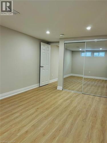 49 Edinburgh Road Unit# Bsmt, Kitchener, ON - Indoor Photo Showing Basement