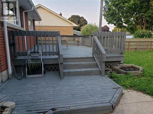 49 Edinburgh Road Unit# Bsmt, Kitchener, ON - Outdoor With Deck Patio Veranda With Exterior