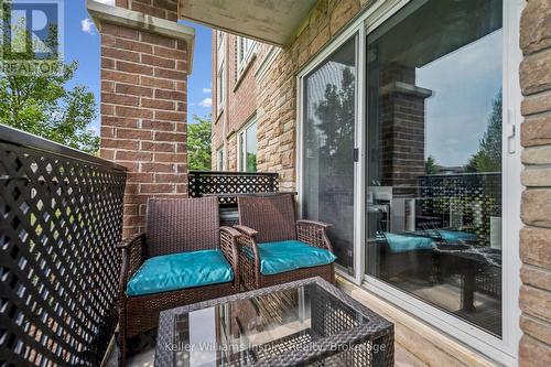 107 - 103 Westminster Crescent, Centre Wellington (Fergus), ON - Outdoor With Deck Patio Veranda With Exterior