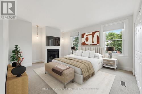 Virtually staged - 284 Crichton Street, Ottawa, ON - Indoor Photo Showing Bedroom