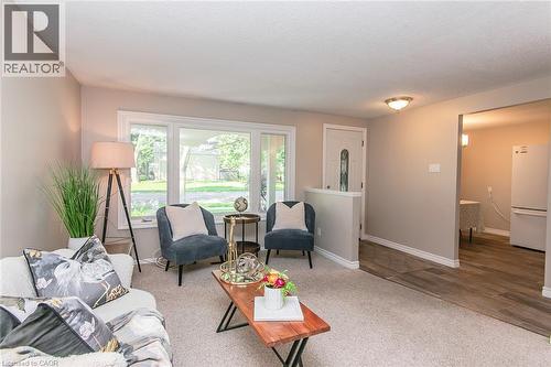 36 Amos Avenue, Waterloo, ON - Indoor Photo Showing Living Room