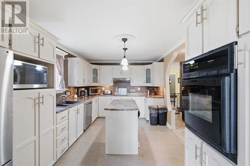 147 River Road, Appleton, NL - Indoor Photo Showing Kitchen With Double Sink