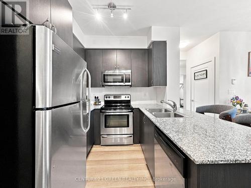 224 - 28 Prince Regent Street, Markham, ON - Indoor Photo Showing Kitchen With Double Sink With Upgraded Kitchen