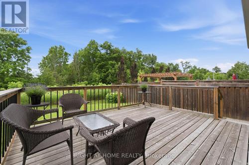 Patio - 38 Weaver Drive, Hamilton, ON - Outdoor With Deck Patio Veranda With Exterior