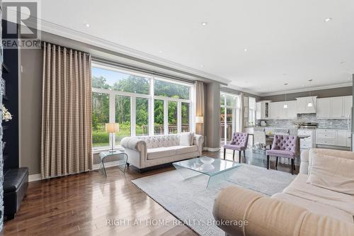 Large windows - 38 Weaver Drive, Hamilton, ON - Indoor Photo Showing Living Room