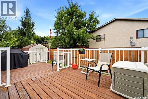 5831 Keffner Bay, Regina, SK - Outdoor With Deck Patio Veranda With Exterior
