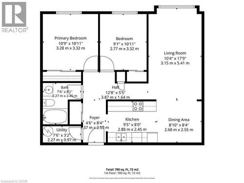 Floor plan - 60 Donly Drive S Unit# 206, Simcoe, ON - Other