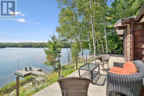 842 Emsdale Lake Road, Kearney, ON - Outdoor With Body Of Water With Deck Patio Veranda