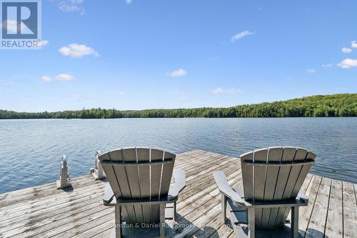842 Emsdale Lake Road, Kearney, ON - Outdoor With Body Of Water With Deck Patio Veranda