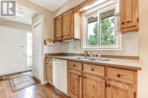 153 Highview Drive, St. Thomas, ON - Indoor Photo Showing Kitchen With Double Sink