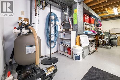 107 Bond Street S, Hamilton, ON - Indoor Photo Showing Basement