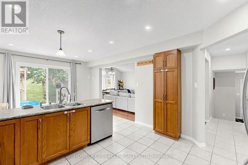 378 Mountain Laurel Crescent, Kitchener, ON - Indoor Photo Showing Kitchen With Double Sink