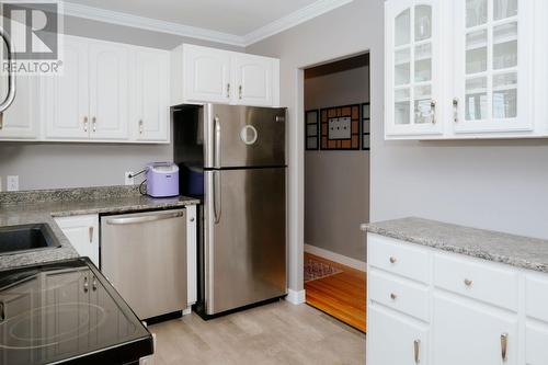 5 Alcock Crescent, Gander, NL - Indoor Photo Showing Kitchen With Stainless Steel Kitchen
