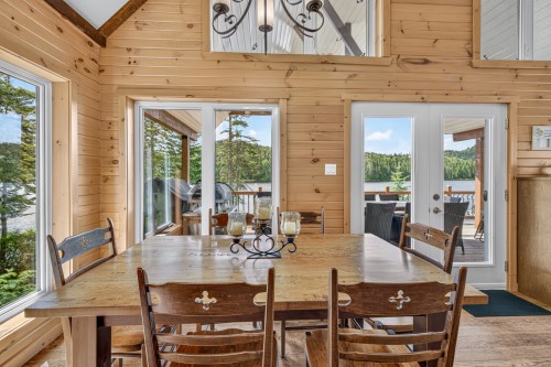 Salle à manger - 1 Lac Delaney, Saint-Raymond, QC - Indoor Photo Showing Dining Room
