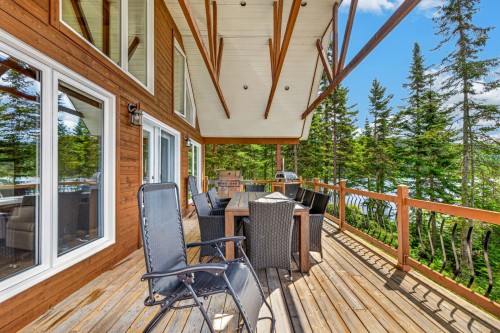 Terrasse - 1 Lac Delaney, Saint-Raymond, QC - Outdoor With Deck Patio Veranda With Exterior