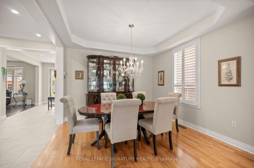 7134 Hallsands Drive, Mississauga, ON - Indoor Photo Showing Dining Room
