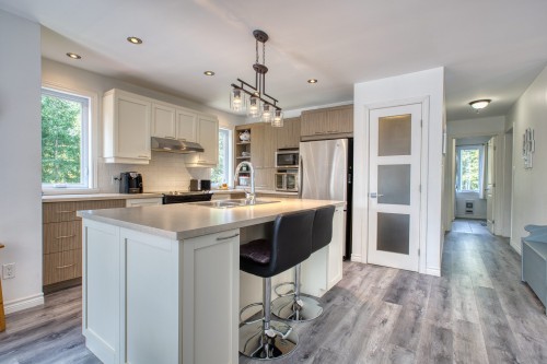 Cuisine - 890 Route Morin, Val-David, QC - Indoor Photo Showing Kitchen With Double Sink With Upgraded Kitchen