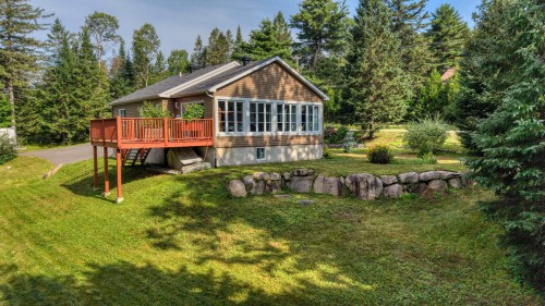 Façade - 890 Route Morin, Val-David, QC - Outdoor With Deck Patio Veranda