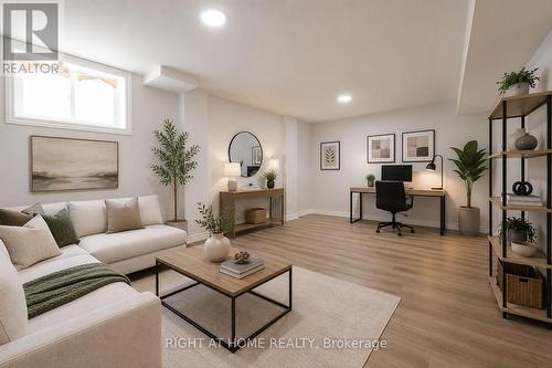 Virtually Staged - 66 Arlington Crescent, Guelph, ON - Indoor Photo Showing Living Room