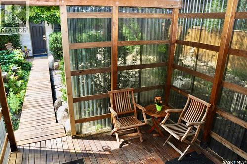 623 4Th Avenue N, Saskatoon, SK -  With Deck Patio Veranda With Exterior