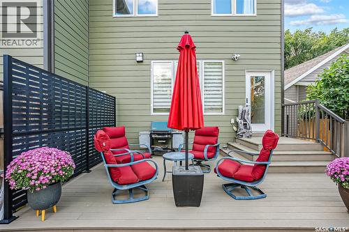 1019A 10Th Street E, Saskatoon, SK - Outdoor With Deck Patio Veranda With Exterior