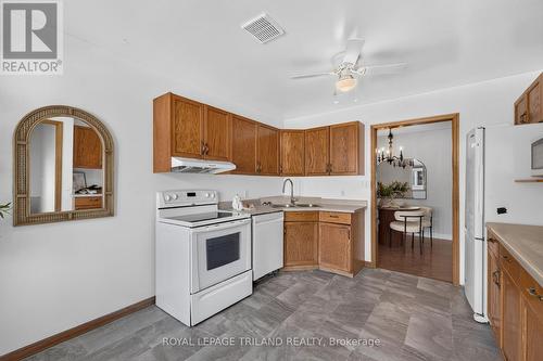 7 Fanjoy Drive, St. Thomas, ON - Indoor Photo Showing Kitchen With Double Sink