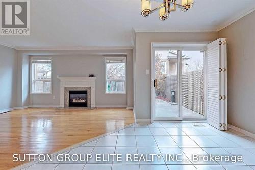 2485 Bankside Drive, Mississauga, ON - Indoor Photo Showing Living Room With Fireplace