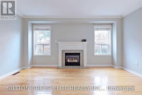 2485 Bankside Drive, Mississauga, ON - Indoor Photo Showing Living Room With Fireplace