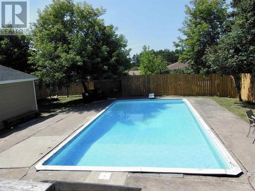 291 St. Patrick St, Sault Ste. Marie, ON - Outdoor With In Ground Pool With Backyard