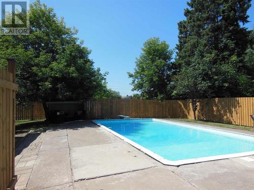 291 St. Patrick St, Sault Ste. Marie, ON - Outdoor With In Ground Pool With Backyard