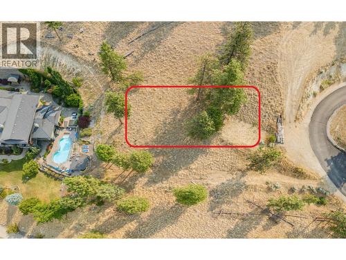 ROUGH outline of potential home footprint location - 2393 Arthur Court, Kelowna, BC 