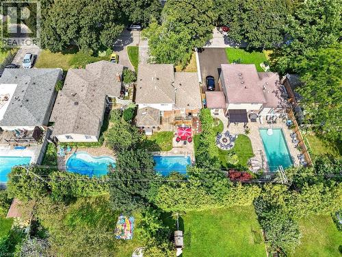 516 Kenmarr Crescent, Burlington, ON - Outdoor With In Ground Pool With View
