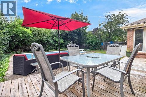 516 Kenmarr Crescent, Burlington, ON - Outdoor With Deck Patio Veranda